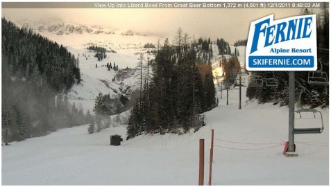 Fernie2 Fernie webcam 1st Nov 2011