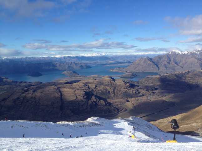 The view from Treble Cone