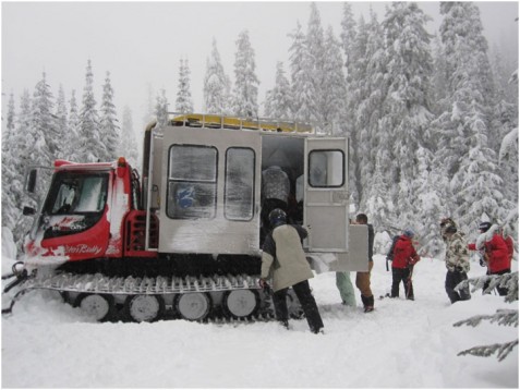 Red Mountain catskiing