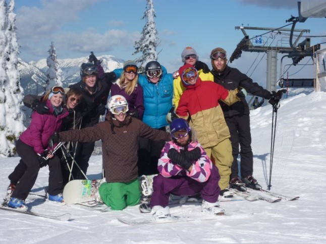 Group of Nonstoppers, Fernie 2010