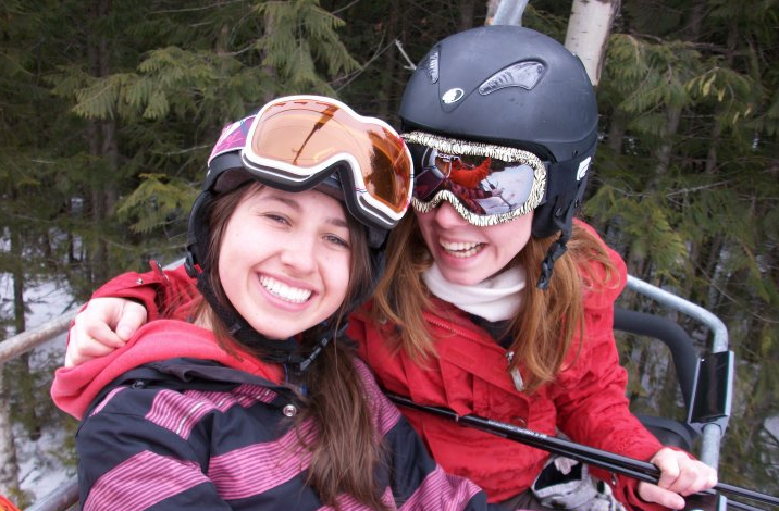 Chairlift ride in Fernie