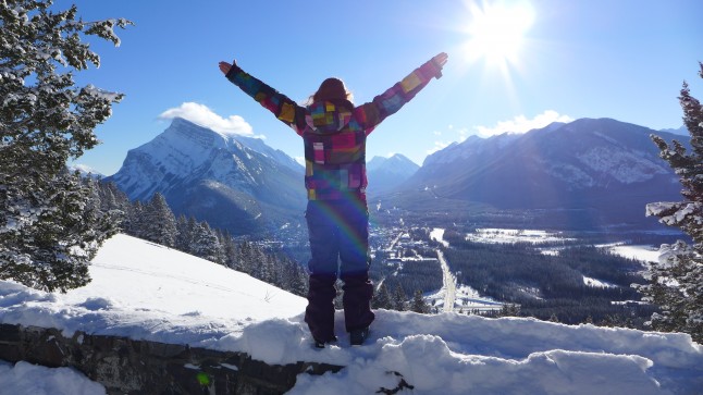 Overlooking Banff