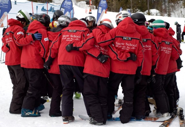 Ski School Hug