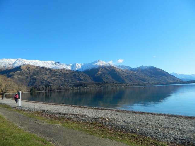 Walking around Wanaka