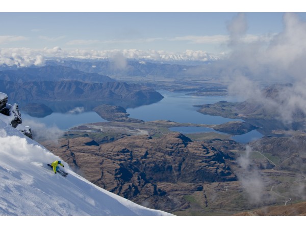 Treble Cone and Lake Wanaka