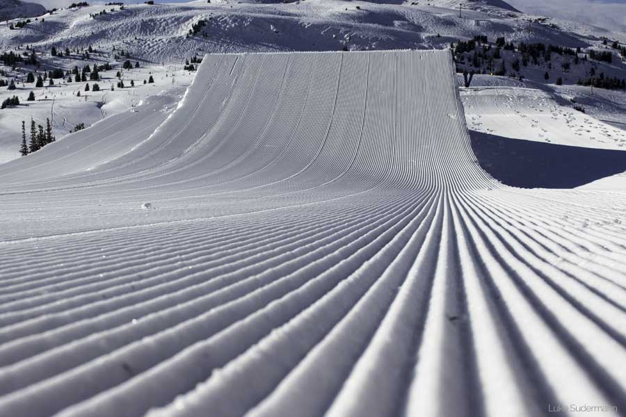 Banff is a great place to refine your skills in the park. This is pretty big though!