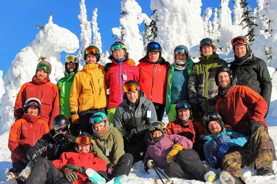 The Nonstop gang for the winter.