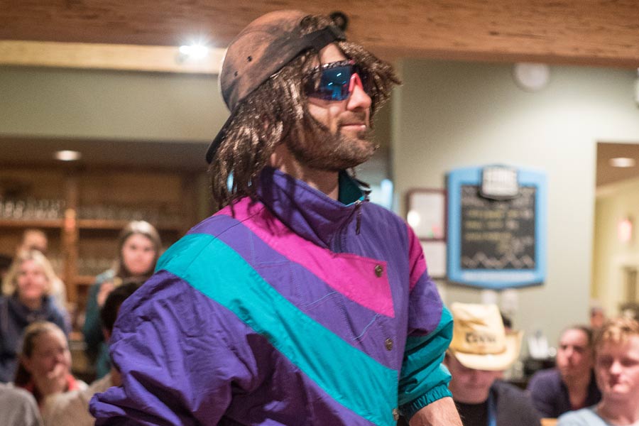 Hot Dog 80s get up!