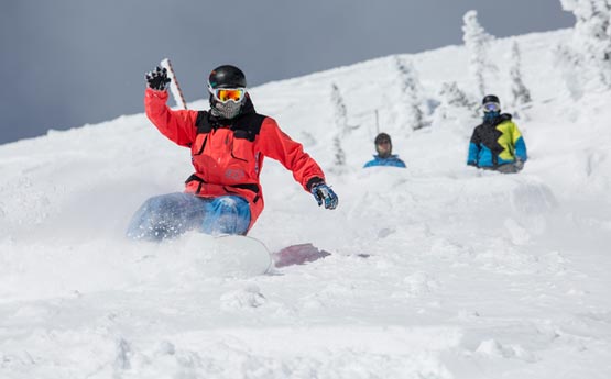 4 Week Master The Mountain Off Piste Snowboard Course