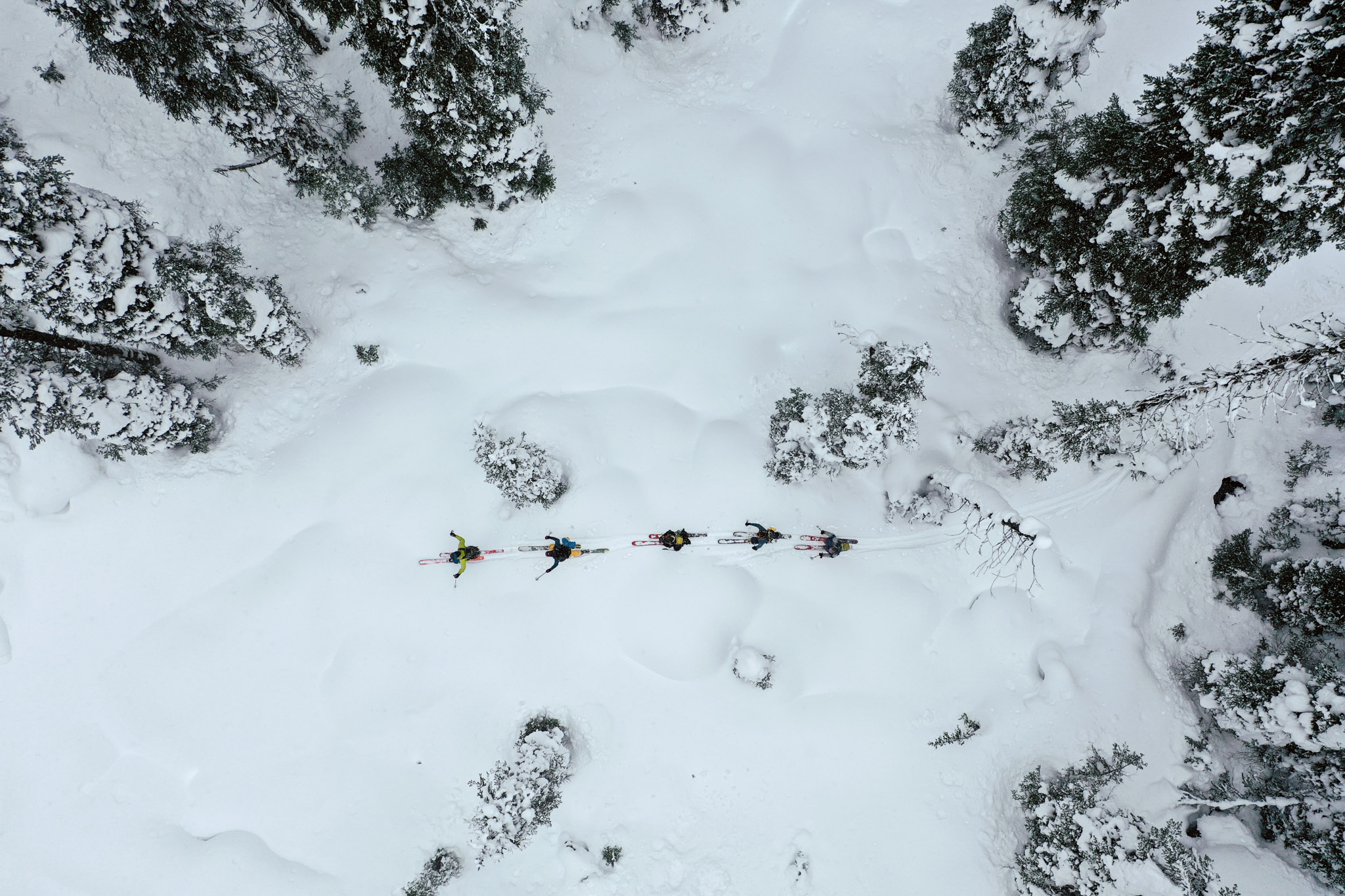 Touring through blissful backcountry in British Columbia